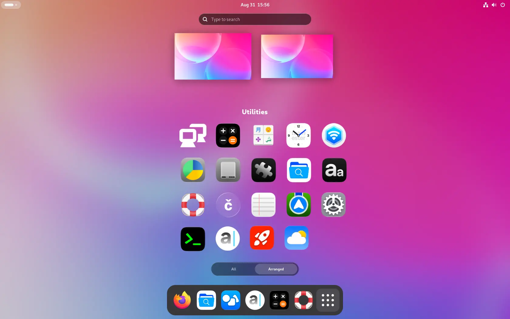 infinityOS screenshot 3